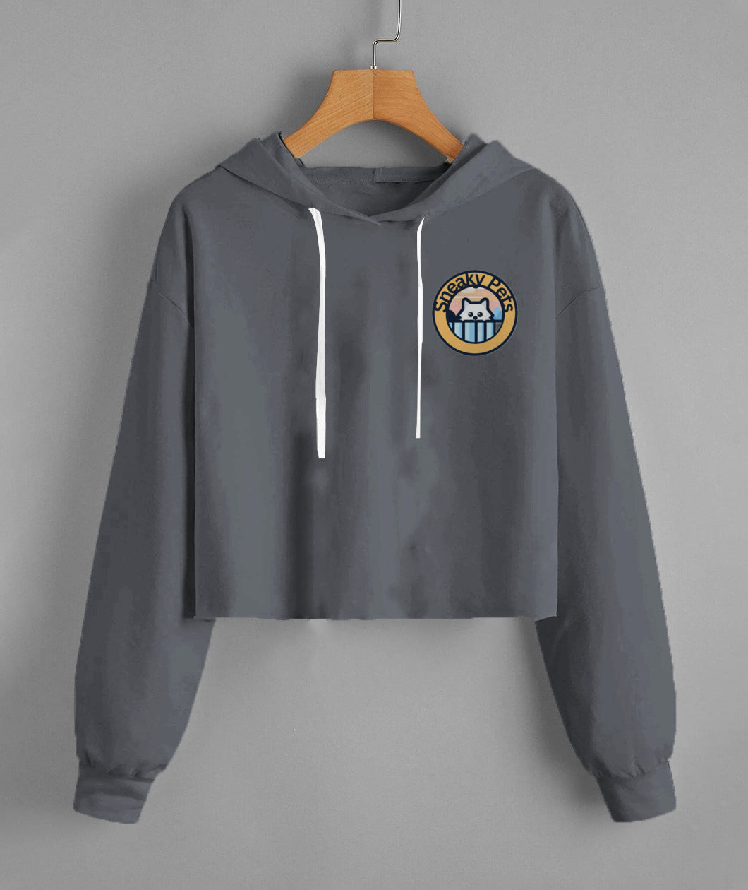 Lady'S Fleece Cropped Hoodie | LS12000 Lane Seven