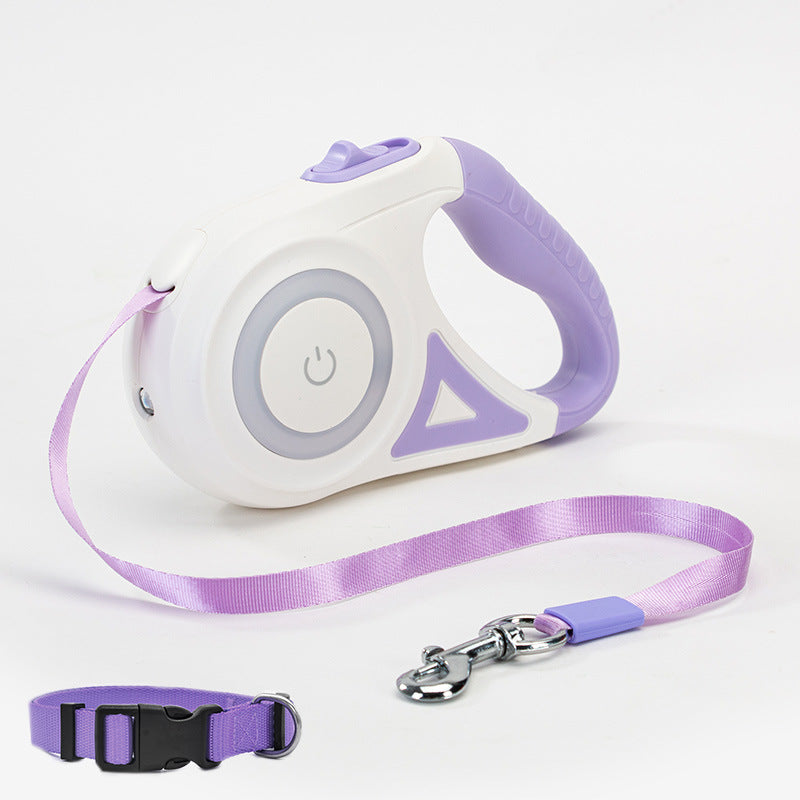 Color & Ligth Retractable Leash