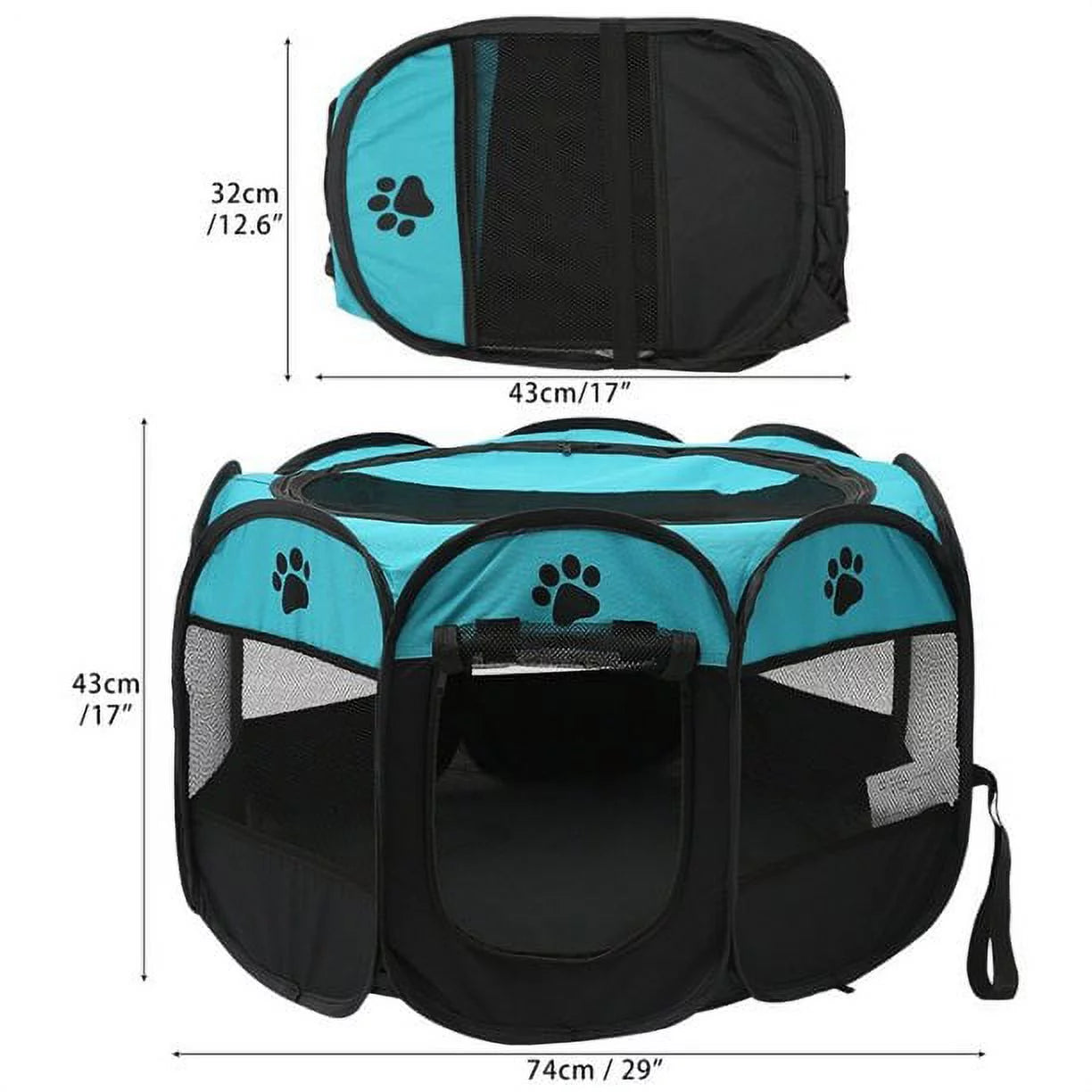 Portable Puppy Pet Tent 