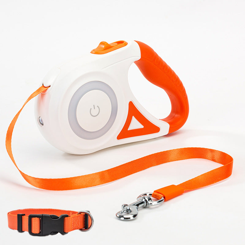 Color & Ligth Retractable Leash