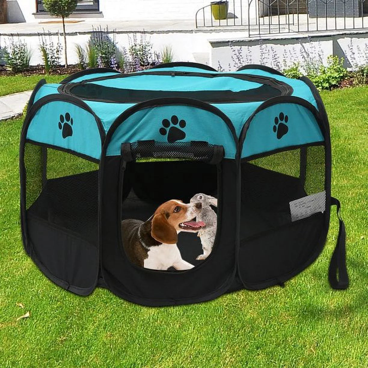 Portable Puppy Pet Tent 