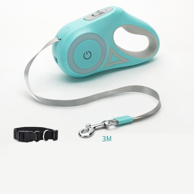 Color & Ligth Retractable Leash