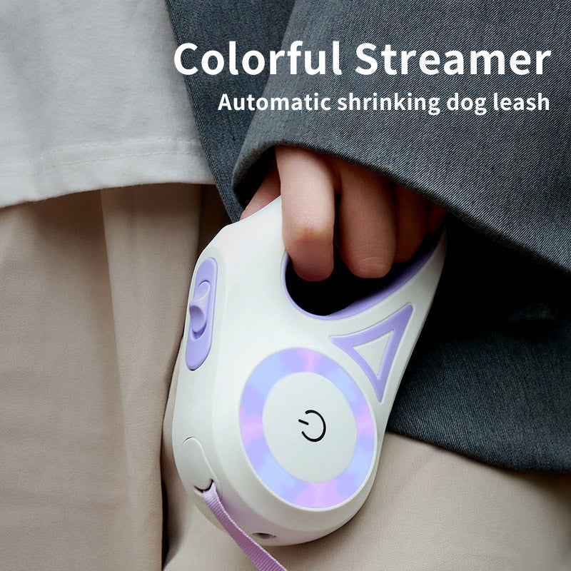 Color & Ligth Retractable Leash