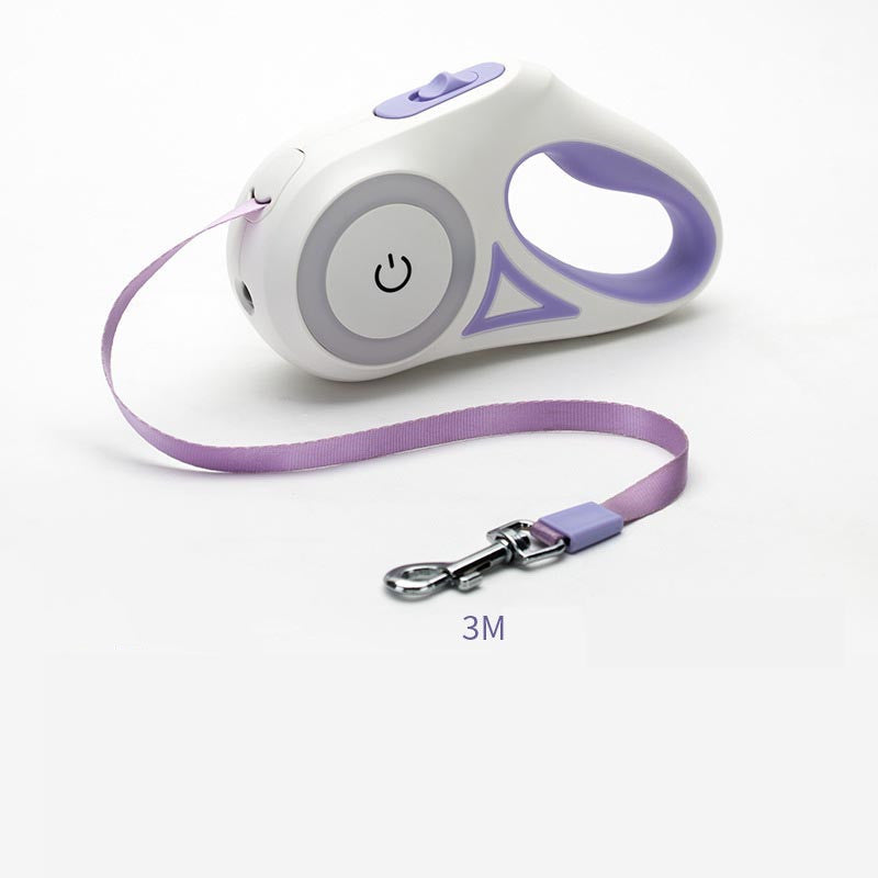 Color & Ligth Retractable Leash